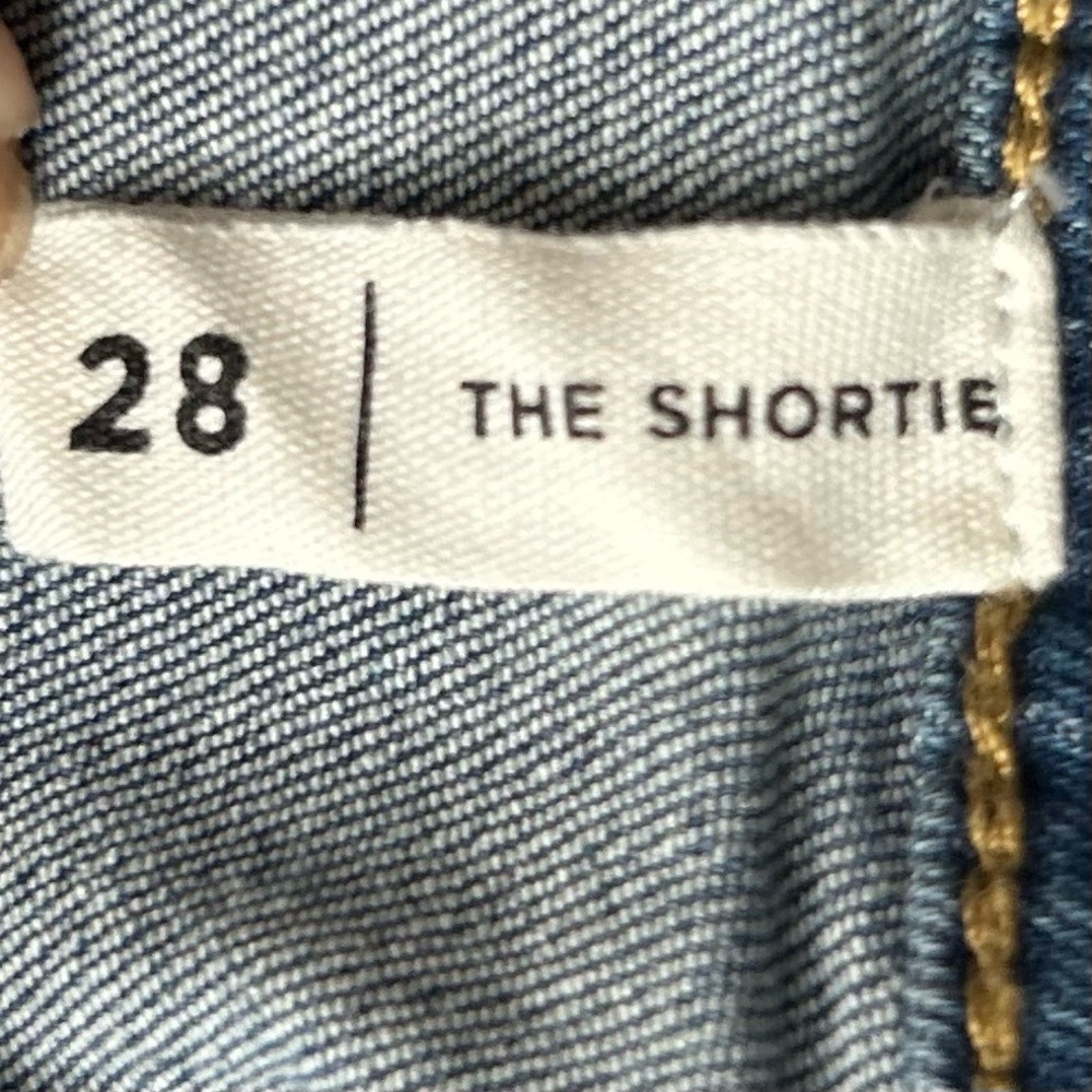 🍒(A221) Women’s Pac Sun Jean Shorts The Shortie. Size: 28 - Picture 9 of 12